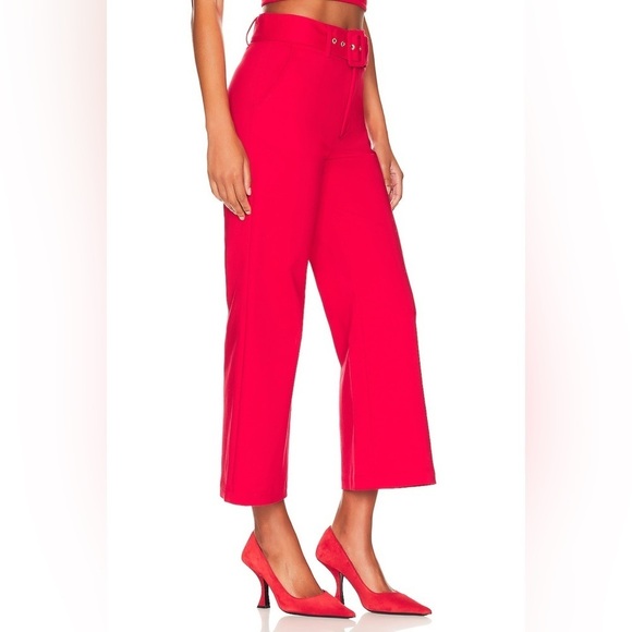 Show Me Your Mumu | Dj Cropped Pants | Red | Small - Picture 2 of 9